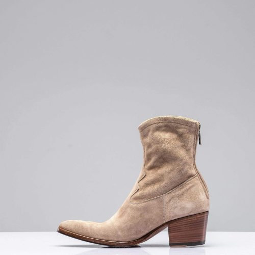 alberto fasciani diletta suede western boot in taupe ladies european boots axels vail 30491894186173