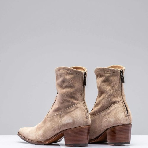 alberto fasciani diletta suede western boot in taupe ladies european boots axels vail 30491894415549