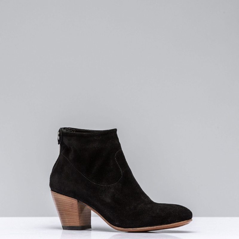 alberto fasciani eliana suede ankle boot in black ladies european boots axels vail 38850722201834