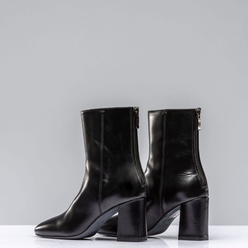 alberto fasciani eva zip boot in black ladies european boots axels vail 38850716500202