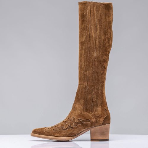 alberto fasciani mescal boots w western toe in camel ladies european boots axels vail 39769313444074