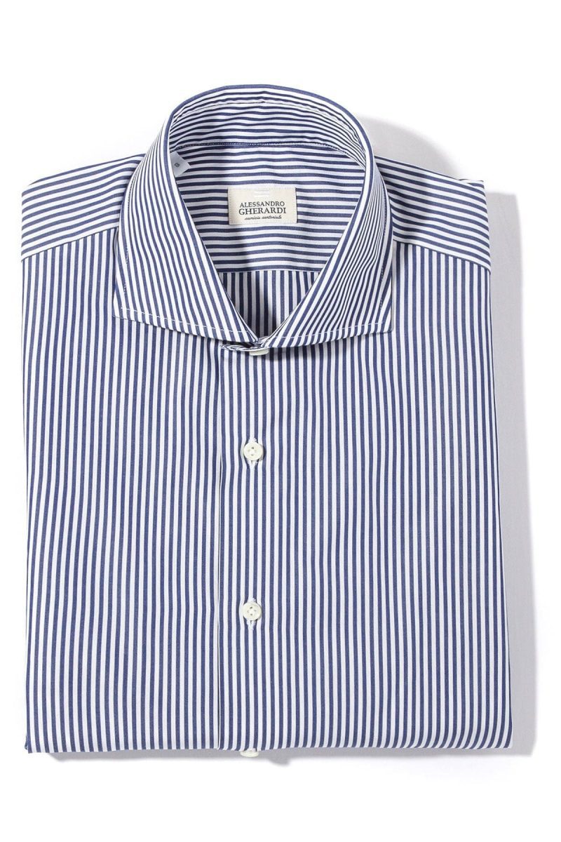 alessandro gherardi lotti bengal stripe dress shirt mens shirts axels vail 38975177392362