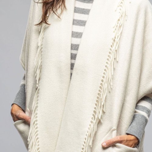 alonpi eleonora cashmere cape jacket in cream ladies sweaters axels vail 40466603114730