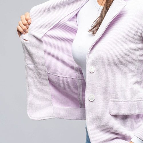 amina rubinacci moira corduroy jkt in lilac ladies tailored jackets axels vail 39769314328810