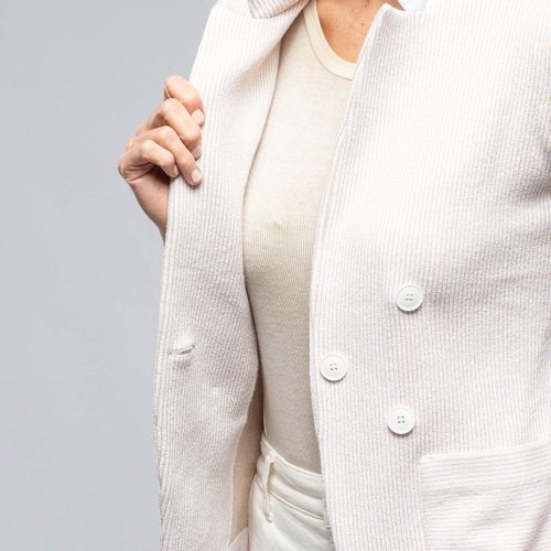 amina rubinacci orsa lightweight cord in creamy beige ladies tailored jackets axels vail 39869068771562