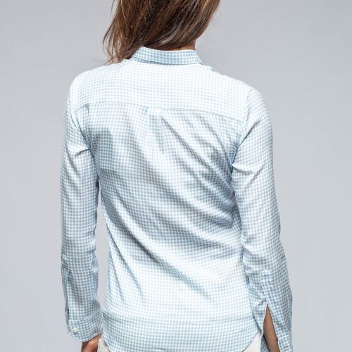 amina rubinacci respiro silk blouse in denim ladies blouses axels vail 39869078929642