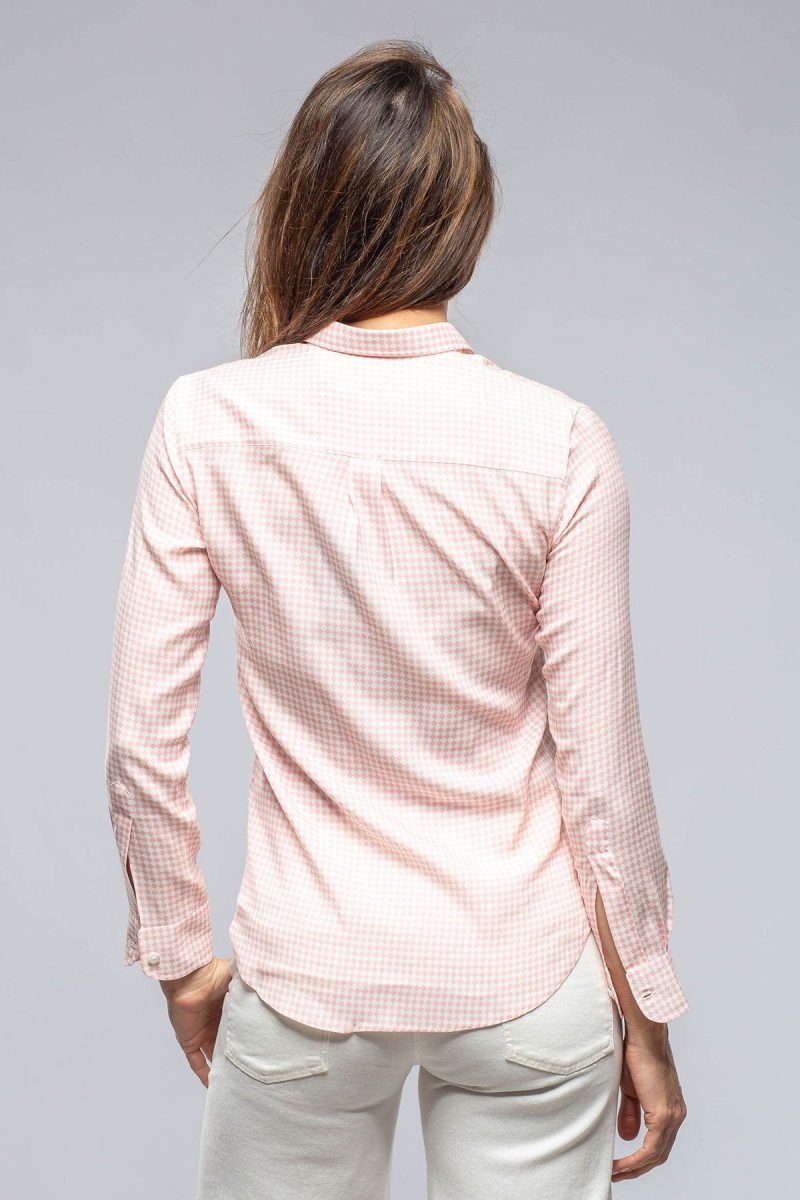 amina rubinacci respiro silk blouse in pink ladies blouses axels vail 39869074899178