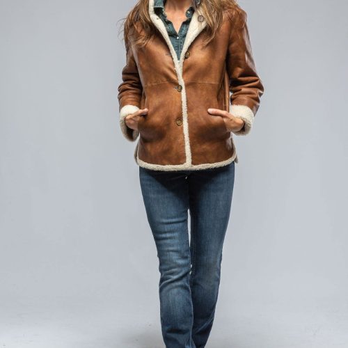 artico keli reversible burnished leather amp curly lamb shearling jkt ladies outerwear shearling axels vail 39389104242922