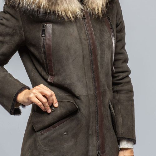 artico timber hooded shearling parka ladies outerwear shearling axels vail 39511518773482