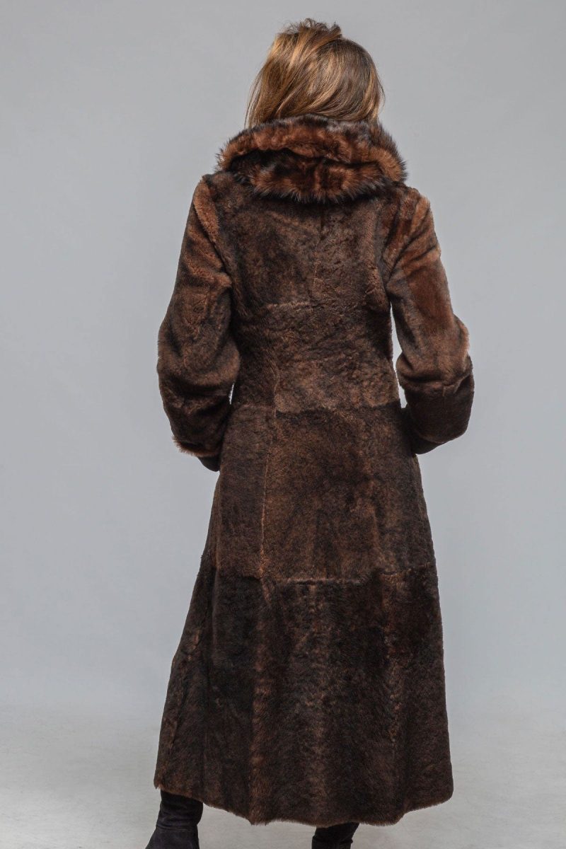 artico veronique long shearling ladies outerwear shearling axels vail 40367460450538