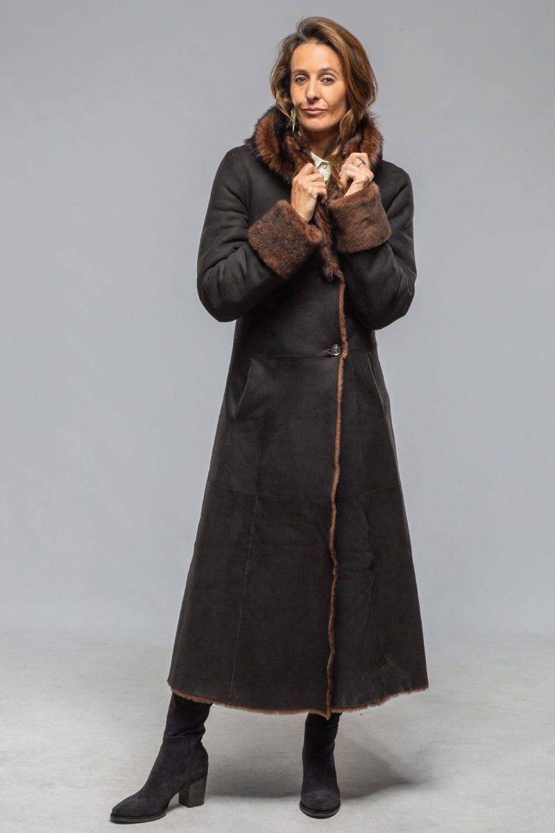 artico veronique long shearling ladies outerwear shearling axels vail 40367461531882