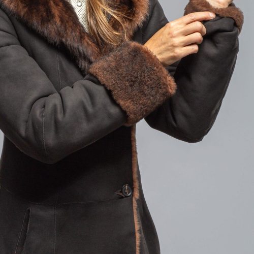 artico veronique long shearling ladies outerwear shearling axels vail 40367462187242