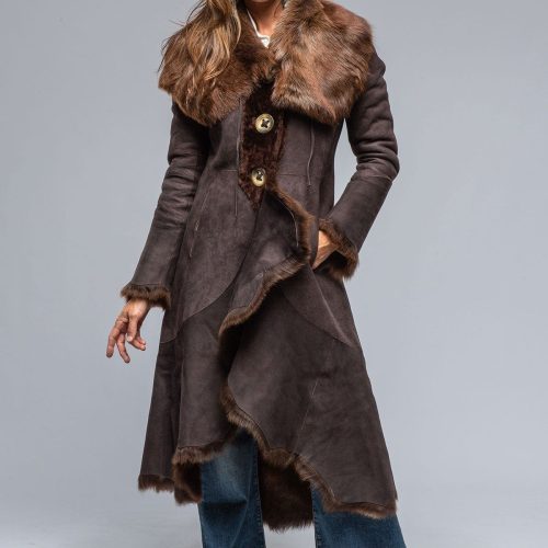 artico wild long reversible shearling ladies outerwear shearling axels vail 39397630509290