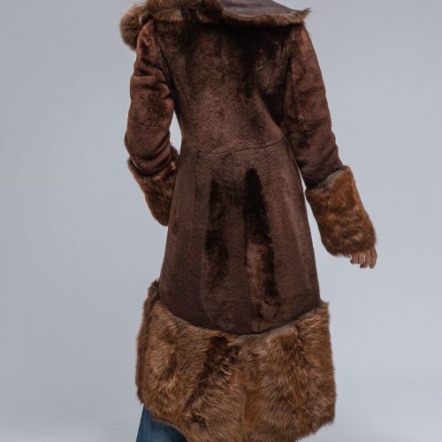 artico wild long reversible shearling ladies outerwear shearling axels vail 39397630705898