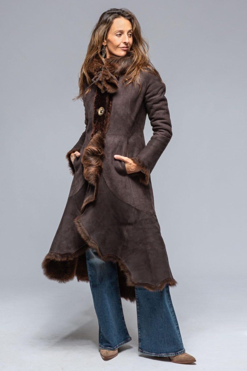 artico wild long reversible shearling ladies outerwear shearling axels vail 39400685535466