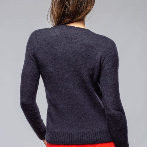 avant toi merit sweater in navy ladies sweaters axels vail 39899136884970