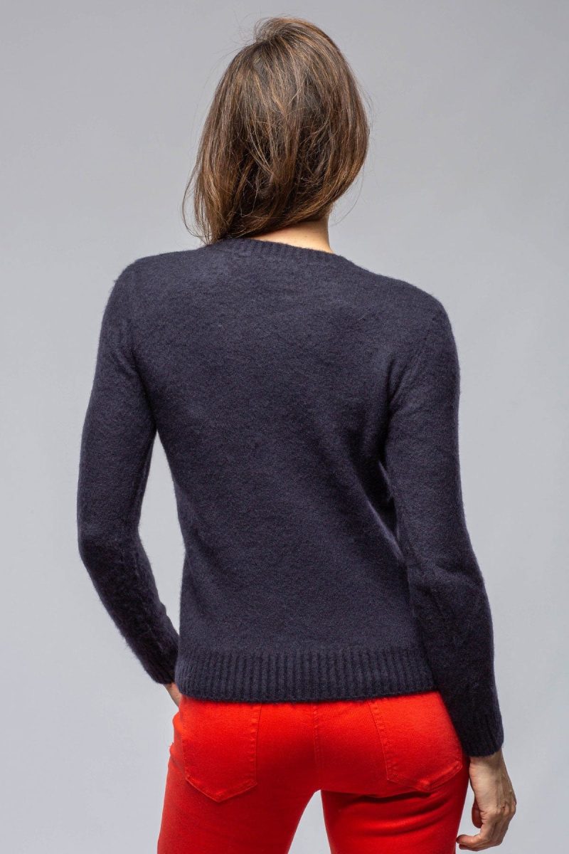 avant toi merit sweater in navy ladies sweaters axels vail 39899136884970