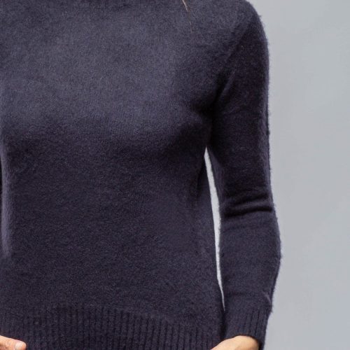 avant toi merit sweater in navy ladies sweaters axels vail 39899137278186