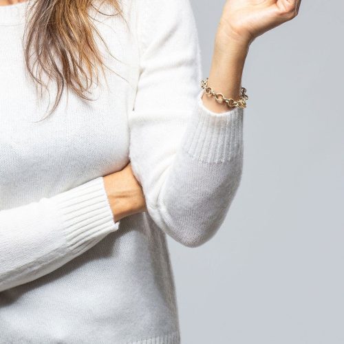 avant toi merit sweater in white ladies sweaters axels vail 39443443089642