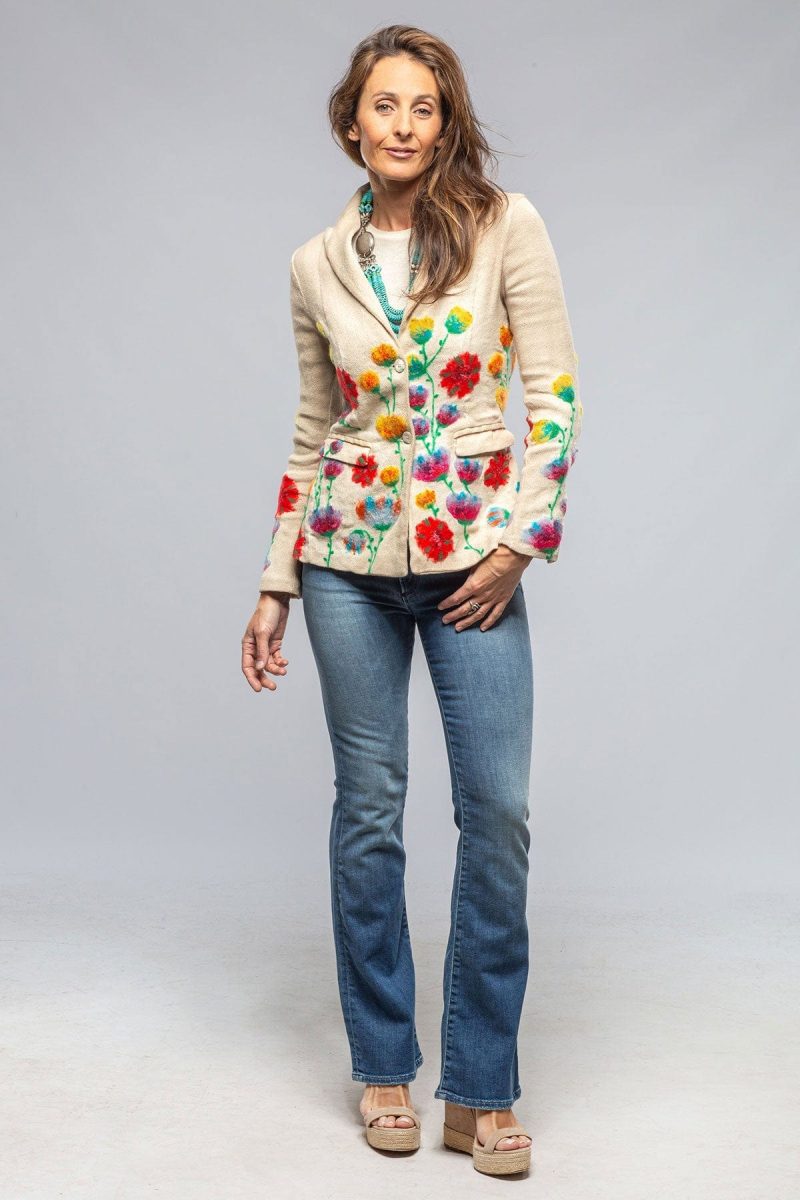 avant toi wildflower jacket in burro ladies tailored jackets axels vail 40081130651882