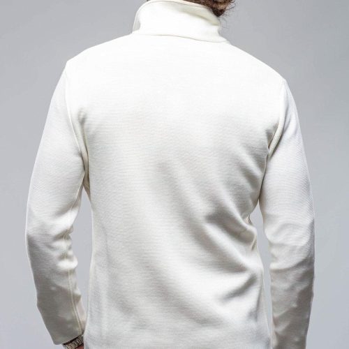 axels bdsr revuelto merino sweater jacket in white mens outerwear cloth axels vail 39751553581290