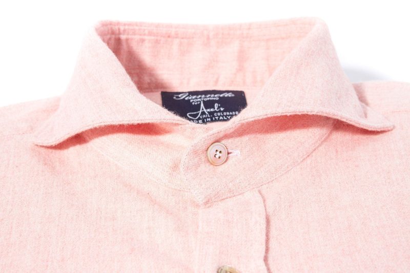 axels gp bissell cotton flannel in light pink mens shirts axels vail 39391257657578