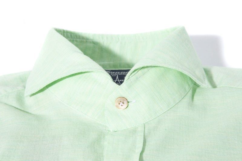 axels gp diablo cotton shirt in green mens shirts axels vail 39255955865834