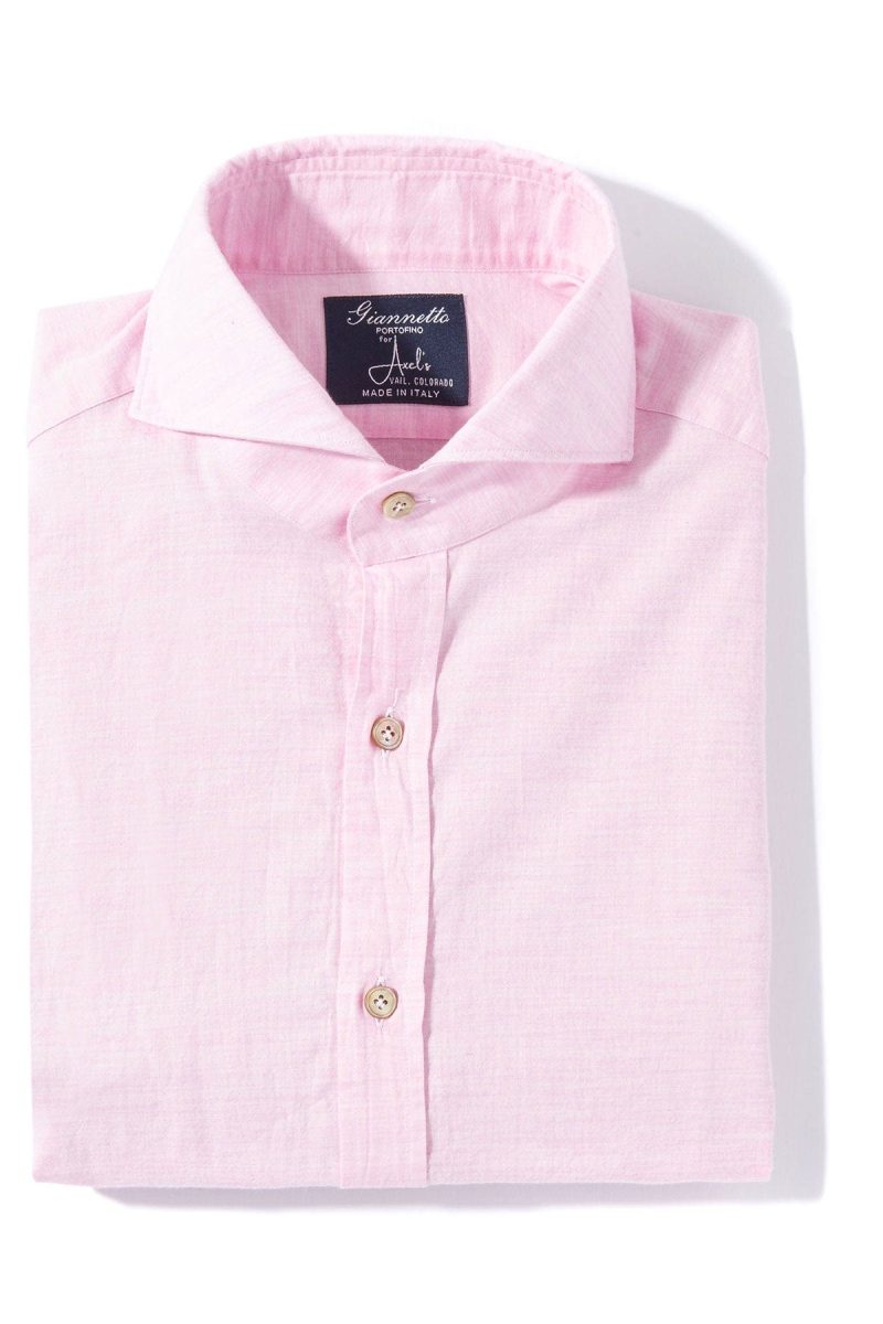 axels gp diablo cotton shirt in pink mens shirts axels vail 39255951605994