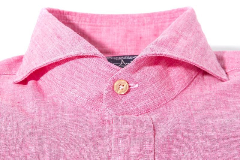 axels gp mach linen cotton shirt in pink mens shirts axels vail 39894821339370