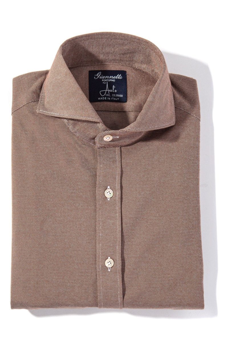 axels gp menerbes jersey shirt in brown mens shirts axels vail 39093263597802