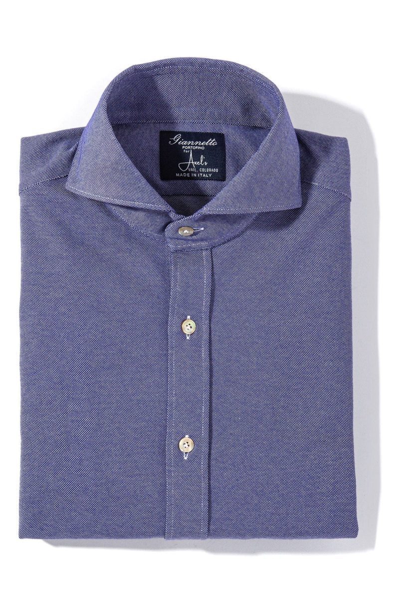 axels gp menerbes jersey shirt in indigo blu mens shirts axels vail 39093261566186