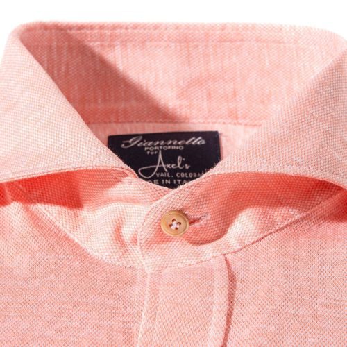 axels gp schwinn cotton linen shirt in pink mens shirts axels vail 40099715350762