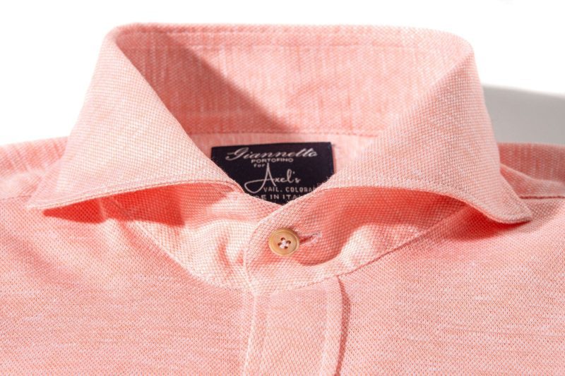 axels gp schwinn cotton linen shirt in pink mens shirts axels vail 40099715350762