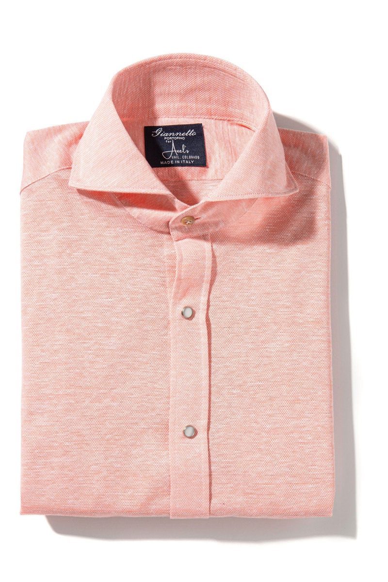 axels gp schwinn cotton linen shirt in pink mens shirts axels vail 40099715383530