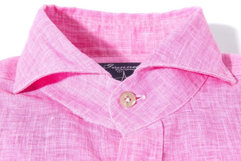 axels gp sorgue linen shirt in fuchsia mens shirts axels vail 39205507367146