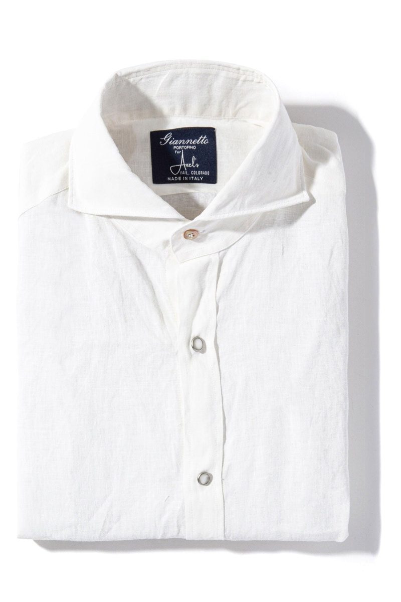 axels gp sorgue linen shirt in white mens shirts axels vail 39093354299626