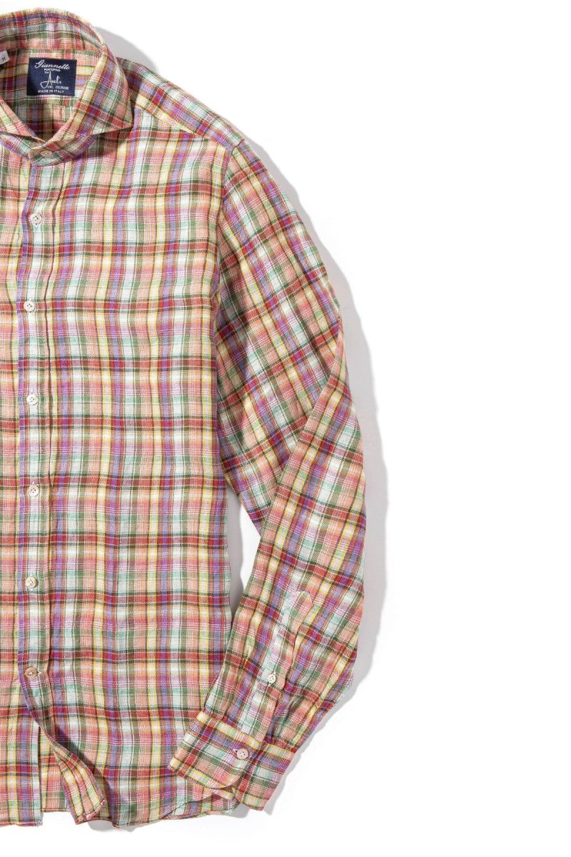 axels gp yeti checkered shirt in multi red combo mens shirts axels vail 39894823862506