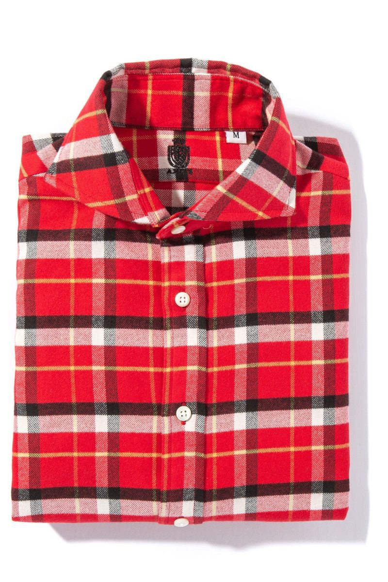 axels is cayenne flannel in red mens shirts axels vail 39543783391466