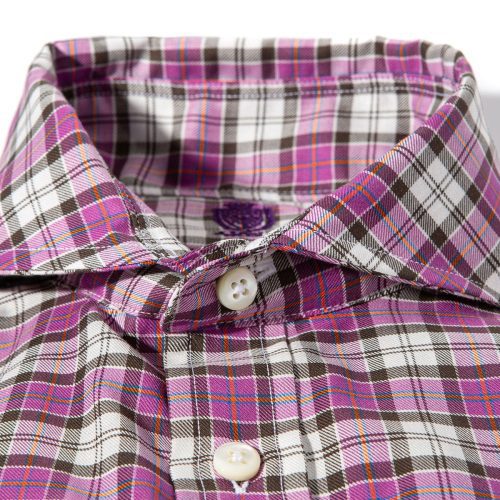 axels is lacoss cotton shirt in purple and white mens shirts axels vail 40235978653930