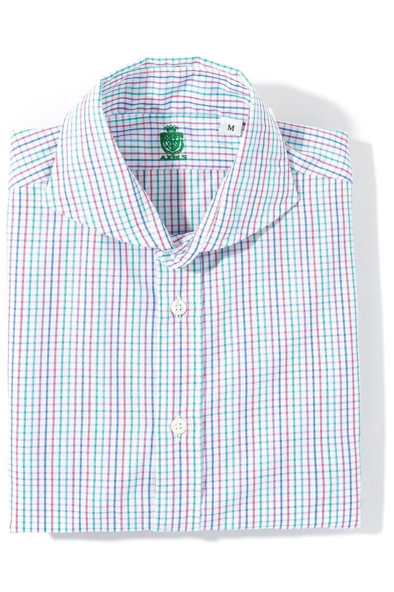 axels is macan cotton colorbright shirt in rainbow mens shirts axels vail 39401823174890