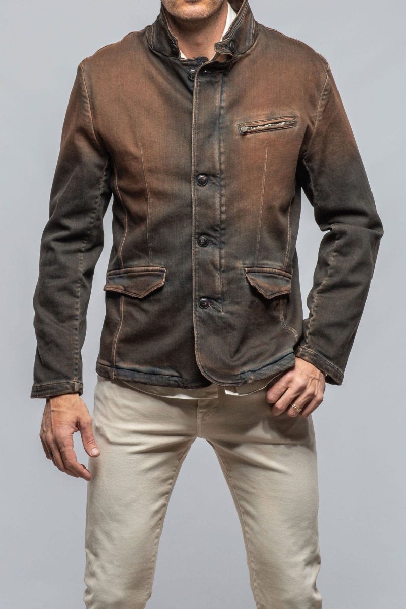 axels premium denim buster over dyed denim jacket mens outerwear overshirts axels vail 40615038943466