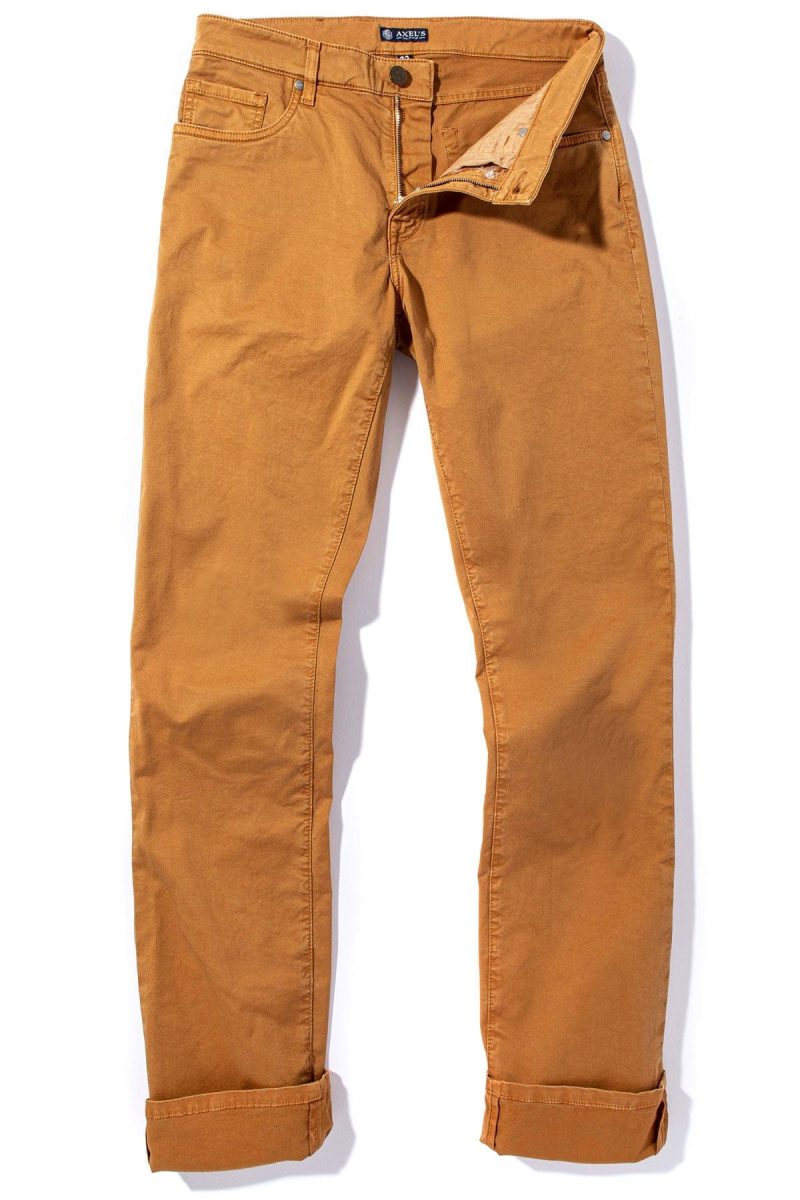 axels premium denim flagstaff performance denim in gold mens pants 5 pocket axels vail 37775413313770