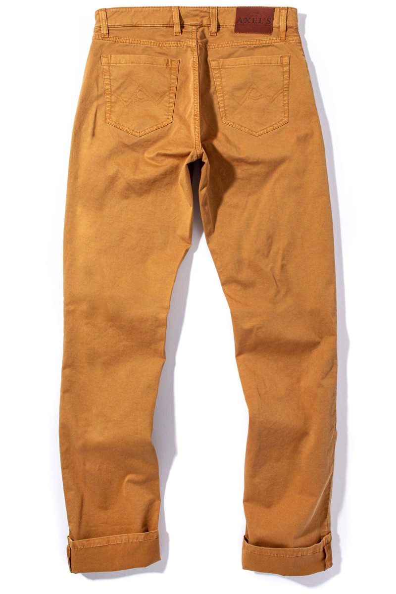 axels premium denim flagstaff performance denim in gold mens pants 5 pocket axels vail 37775413575914