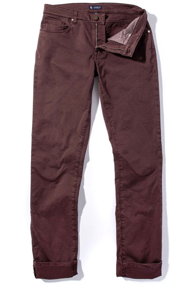 axels premium denim flagstaff performance denim in mosto mens pants 5 pocket axels vail 37775501099242