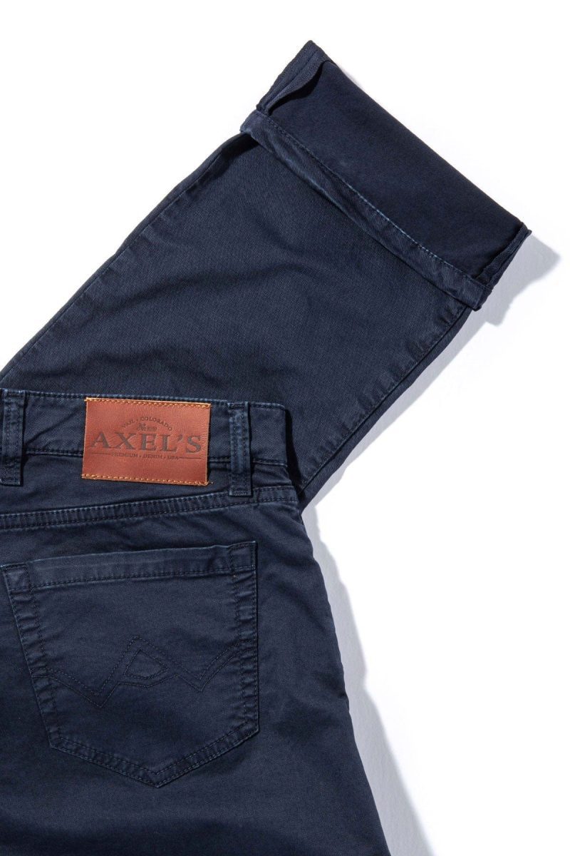 axels premium denim flagstaff performance denim in navy mens pants 5 pocket axels vail 37775389982954