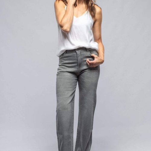 axels premium denim martina high rise wide leg jean in grey ladies pants jeans axels vail 30224858415293