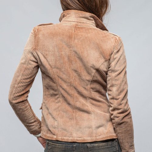 axels premium denim pagosa wide wale 4 pocket jkt in rust ladies outerwear cloth axels vail 40508519219434