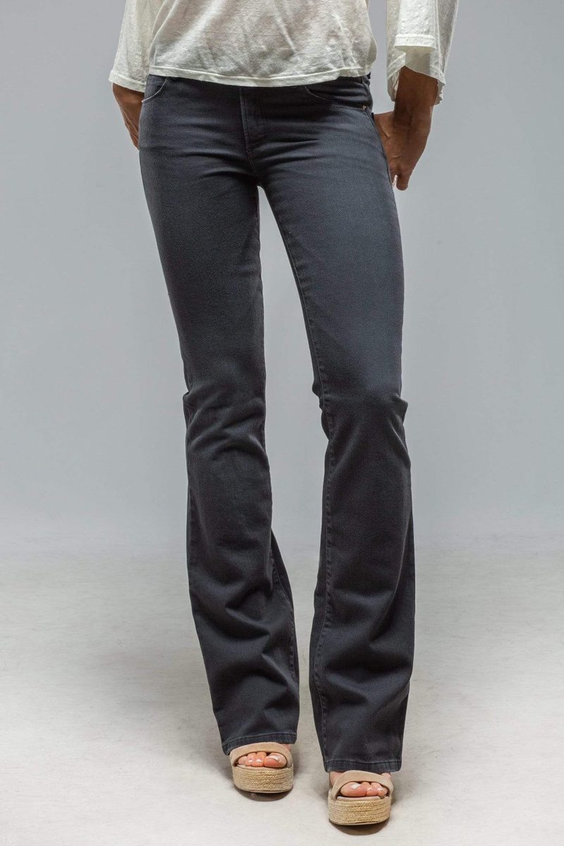 axels premium denim tommy flare jeans in anthracite ladies pants jeans axels vail 36154758365418