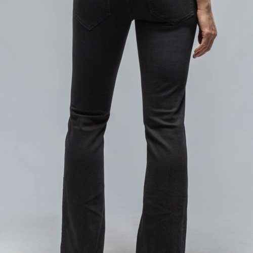 axels premium denim tommy flare jeans in washed black ladies pants jeans axels vail 36560105373930