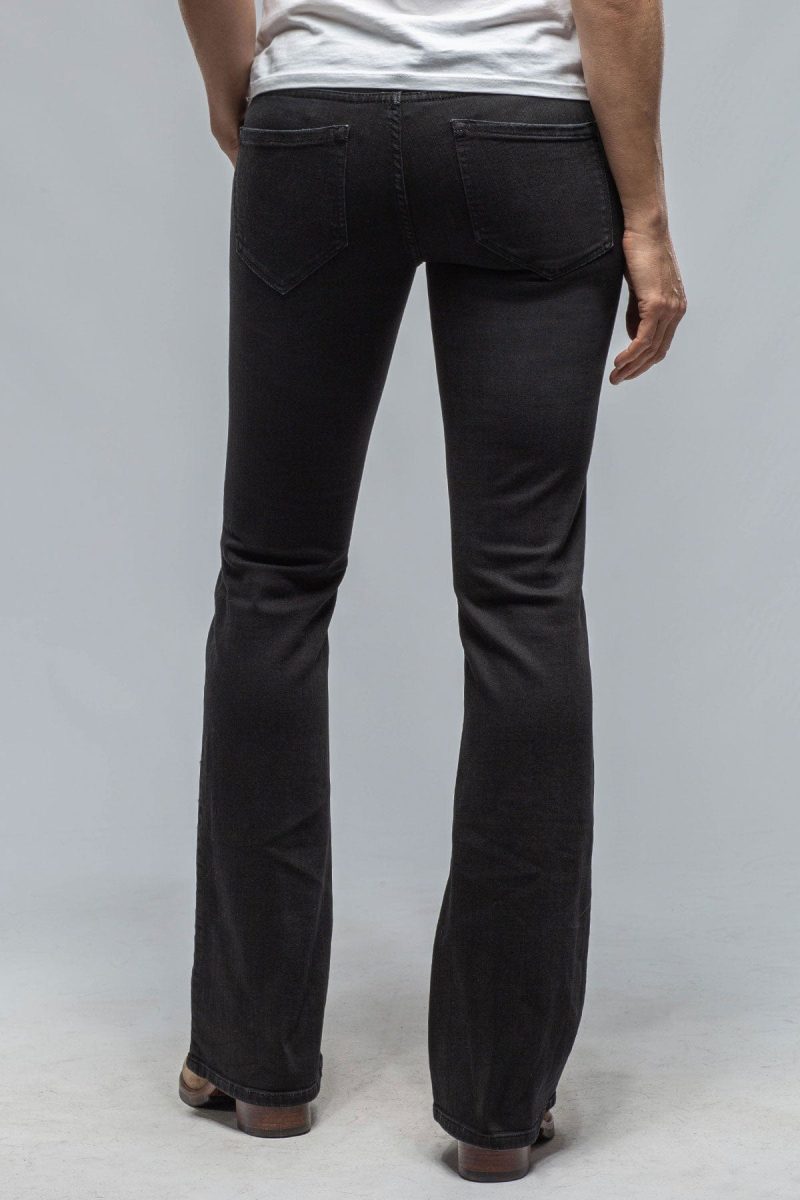 axels premium denim tommy flare jeans in washed black ladies pants jeans axels vail 36560105373930